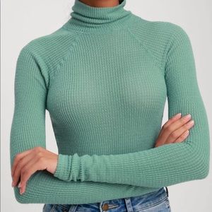 Free People Lulus Sage Bodysuit